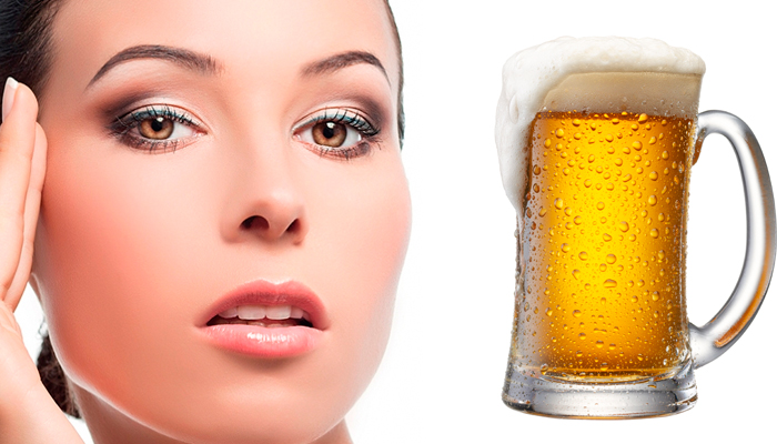 Маски из пива для кожи лица: лечебные свойства и варианты домашнего применения