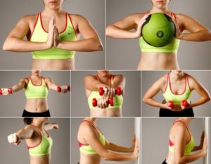 упражнения для груди